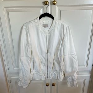 Ann Taylor Loft Cream Jacket Small
